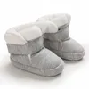 Newborn Baby Girls Boys Snow Boots Non-slip Cute Rabbit Ear Bowknot Winter Warm Soft Soled Boot Ins G1023