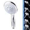 Evrensel Banyo Duş Başlığı 5 Modu Fonksiyonu Krom Anti-Limescale Handseti İngiltere Tüm 1/2 "Standart Duş Hortumları H1209