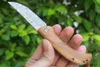 Спецификация от Damascus складной нож VG10-Dimascous Steel Drop Point Blade Olive Wood + из нержавеющей стали ручка EDC карманные ножки с кожаной оболочкой