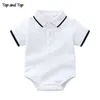 e top baby roupas conjunto verão algodão de manga curta romper tops + shorts infantil meninos roupas crianças menino roupas 210309