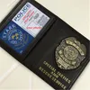 Korthållare Metal Badge och certifikathållare Körbagage S.T.A.R.S