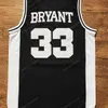 Nikivip statek z US Lower Merion #33 Bryant Basketball Jersey College High School Men's All Stitched Black Size S-3xl Najwyższej jakości