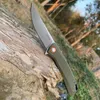 Tunafire GT959 Tactical Folding Knife D2 Blade Outdoor Camping Survival Rescue Pocket Knife Utility Självförsvar Edc Knife