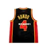 Vintage 21s # 4 Oak Hill Rajon Rondo High School Game College Jersey Tamanho S-4XL ou Personalizado Qualquer nome ou número