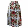 Skirts Neophil Vintage African Print Pleated Muslim Womens Long Maxi Skirts Plus Size Floor Length High Waist Jupe Longue Femme MS1720 21