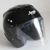 Casques de moto Casque à moitié ouverte Men Men Femmes Casco Vintage Scooter Jet Retro Pare Moto Cascos4548800