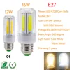Bulbes 5x Bright E27 LED COB Corn Light E26 E14 E12 B22 Lampes 220V 110V 12W 16W Ampoule Bombilla pour la maison maison 206J