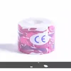 4 roll 5cm x 5m sport kinesiologie tape roll katoen elastische zelfklevende spier bandage strain ondersteuning voetbal 101 x2