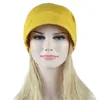 Donne musulmane India Cap Cappello da donna Beanie Skullies Turbante Chemio Cap con perline Fiore Copricapo Cancro Cappello Interno Elegante # YJ Y21111