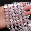 Fino 100% Natural barroco agua dulce forma de estrella perlas joyería hacer DIY pulsera collar pendientes 12mm