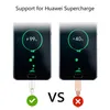 Câbles de téléphone portable câble USB Type C pour Huawei P40 Pro Mate 30 P30 Pro Supercharge 40W 5A câble de chargeur de USB-C de charge rapide pour
