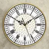 Big Ben Clock Современные современные настенные часы ретро без тикания настенных часов, английский декор, великий Британия Лондон, подарок x070223i