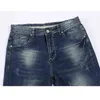 Dark Blue Jeans Men Stretch Slim Straight Regular Fit Spring Casual Pants Denim Trousers Men's Clothing Man Fashion Brand 211111