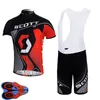 2021 equipo SCOTT ciclismo manga corta jersey pantalones cortos conjunto transpirable verano carreras ropa cómoda bicicleta desgaste U20042014