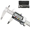 الفرجار الرقمي 6 "150 ملليمتر lcd messschieber paquimetro أداة قياس vernier الفرجار أداة قياس الفولاذ المقاوم للصدأ 210810