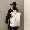 Kore sırt çantası kadınlar için büyük kapasiteli gençler gençler moda laptop seyahat çantası mochila infantil bolsa