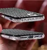 Bling Diamond Phone Fodral Glitter Back Cover Crystal Rhinestone + Glasskydd för iPhone 13 13Pro Max 12 12Pro 11 11Pro X XS XR 7 7P 8 8PLUS 6 6S plus