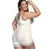 Damen Shapers Fajas Postpartale Bauchkontrolle Erholung Kompressions-Shapewear-Kleidungsstück Plus Reißverschluss-Bodysuit-Korsett Bauch-Schlankheitsunterwäsche