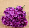 2021 flores artificiais Silk Hydrangea para festival decoração comercial decoração casamento corredor buquê de flor