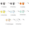 Okulary przeciwsłoneczne małe okrągłe kobiety designerki vintage Ocean Sun Słońce Kobieta osobowość moda metalowe okulary UV4003420628