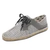 Hommes Femmes Chaussures Casual Toile Baskets Stripe Gris Noir Blanc Sky Blue Mens Baskets Jogging Marche Neuf