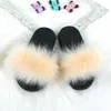 Tofflor Barn Fake Fur Kids Girls Slider Inomhus Fuzzy Shoes 2021