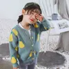 Baby Girls Jacket Sweaters Korea Kids Clothes Spring Autumn Cotton Children Knit Coats Fashion Sweater Boys Cardigan Coat 211204