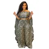 Women's Two Piece Pants 2 Set Women Africa Clothes African Dashiki Fashion Suit Long Tops + Wide Party Plus Size For Lady