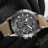Wristwatches RUIMAS Fashion Quartz Watches Men Luxury Top Brand Chronograph Watch Man Leather Army Sports Wristwatch Relogios Masculino