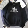 Hoodie Женщины Цвета12 Хип-хоп Негабаритный Толстовка Выпить Череп Принт Harajuku Streetwear Spring Pullover Gothic Top KPOP Одежда Y0820