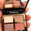 Makeup Märke 4 Färger Eye Shadow Luxury Palette Eyeshadow Exaggereyes Eyeshadows Luxurious Limied Edition Palettes Top Quality