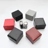 Fashion Watch Box PU Leather Wristwatch Display Boxes Bracelet Jewelry Storage Organizer Gift Cases Packaging 6 Colors