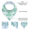 Baby Bandana Sabberlätzchen Unisex 8er-Pack Geschenkset zum Sabbern und Zahnen Bio-Baumwolle Weiche und saugfähige hypoallergene Lätzchen 210317