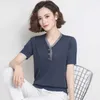 Women Lace Pullovers Sweater Fall Soft kint Loose Knitted V-Neck Thin Winter Korean Casual Simple Chic jumper 210604