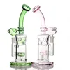 Hopah Purple Dab Rig Fab Egg Oil Rigs Cool Glass Water Pipe Bong till salu med 14 mm skål