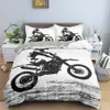 3D печатная грязь велосипедная одеяла Cover Cover Motocross Rider Codeer Cover Mothercycle Extreme Sport игра постельное белье для детей мальчики подростки 210309