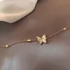 Della boemia Sveglia Della Farfalla Della Collana Del Choker per Le Donne di Colore Dell'oro Catena Della Clavicola 2021 di Moda Femminile Chic Chocker Regali di Gioielli Lucido