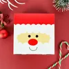 Wesołych Świąt Boże Narodzenie Candy Boxes Santa Claus Snowman Chocolate Prezent Pakowanie Box Torba Boże Narodzenie Nowy Rok Partia Favors Supplies