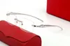 Moda carti luksusowe fajne okulary przeciwsłoneczne projektant najnowszy głowica lamparta mężczyźni metalowy model męski okulary mody anty-ultrafioletowe Ochrony Oczarowe Katwalk