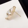 2022 Boucle d'oreille de charme de qualité supérieure avec forme de diamant et de losange pour femmes, bijoux de mariage, cadeau avec tampon de boîte PS7149273T