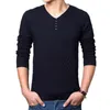 M-4XL hiver Henley cou pull hommes cachemire pull de Noël pull hommes pulls tricotés pull homme jersey hombre 211102