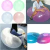 Pool accessoires 120 cm grote rubberen bubble bal opblaasbare water ballon speelgoed TPR Transparante scheurbestendige kinderen outdoor play games