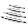 Mattarello in acciaio inossidabile Torta da cucina Farina Rollings Pins Durevole Rullo per pasta antiaderente Strumenti per la cottura Pasta Marker Tool BH4555 TQQ