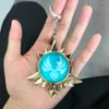 Genshin Impact Eyes of God Metal Keychains Trinket Mondstadt Liyue Harbor Anime Accessories Bag Pendant Key Chains High Quality H0915