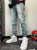 Men's Jeans 21ss ins manager same hip hop rapper basic Vintage washed legged jeans
