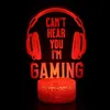 Night Lights Gaming Room Decor PlayStation 5 Luces Habitacion Game Over Setup Teen Chambre Decoration LUZ LED LAMP RGB GAMER LIGHT2601151