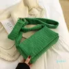 نسيج صغير العلامة التجارية العصرية أكياس مساء حقيبة crossbody للنساء winer أزياء سيدة حقائب الكتف أكياس