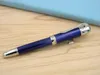 2021 Hot Office Metal Great Writer Navy Blue Wave Luxurious High-end serienummer Vulpen