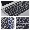 Laptop Soft Silicone Colorful Keyboard Case Protector Coperchio Pelle per MacBook Pro Air Retina 11 12 13 15 Pacchetto di carta antipolvere impermeabile