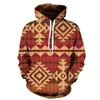 Men's Hoodies & Sweatshirts Aztec Totem 3D Full Print Crew Neck Pullover Hoodie Fashion Sweatshirt Casual Streetwear Men Clothing